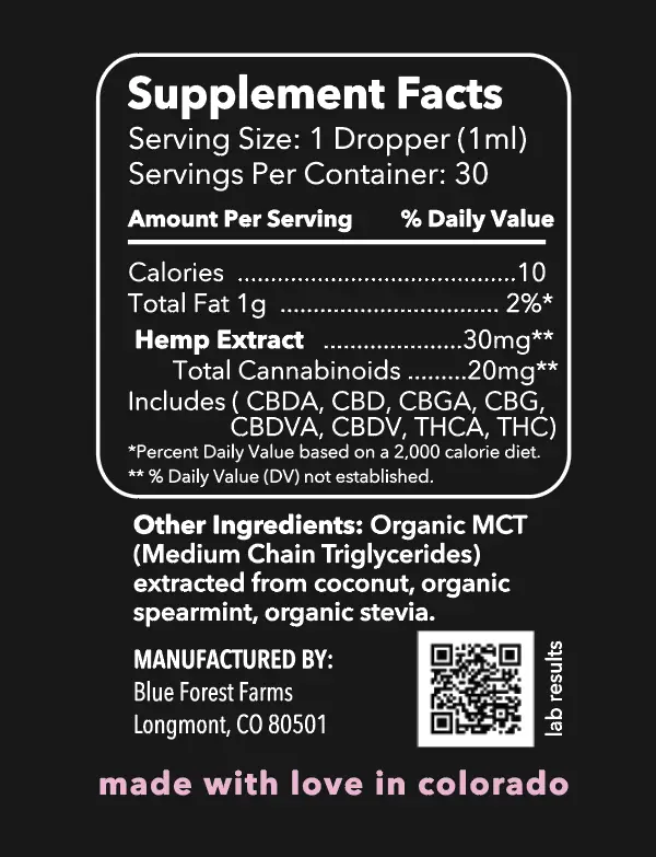 CBD Oil - CBDA, Raw, Whole-Plant, Full Spectrum 07 - Image 3